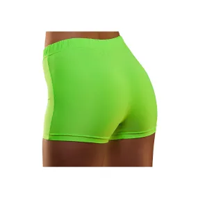 80's Neon groene hot pants