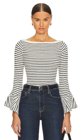 A.L.C. Aster Top in Ivory