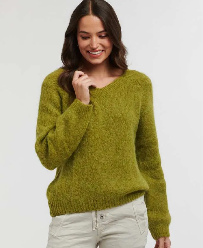 Alpaca Alps Knit
