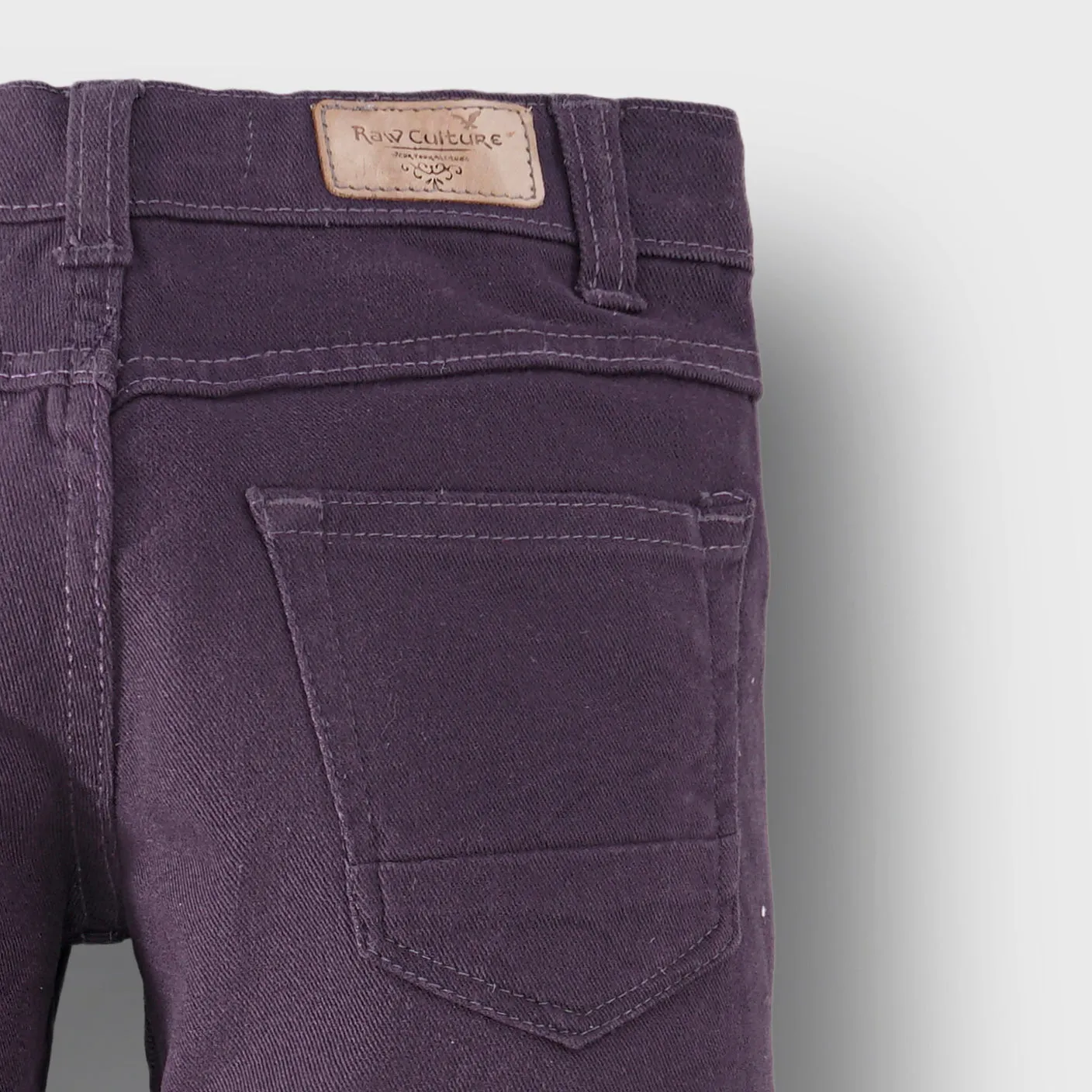 C1114 RAW C Hot Purple Denim