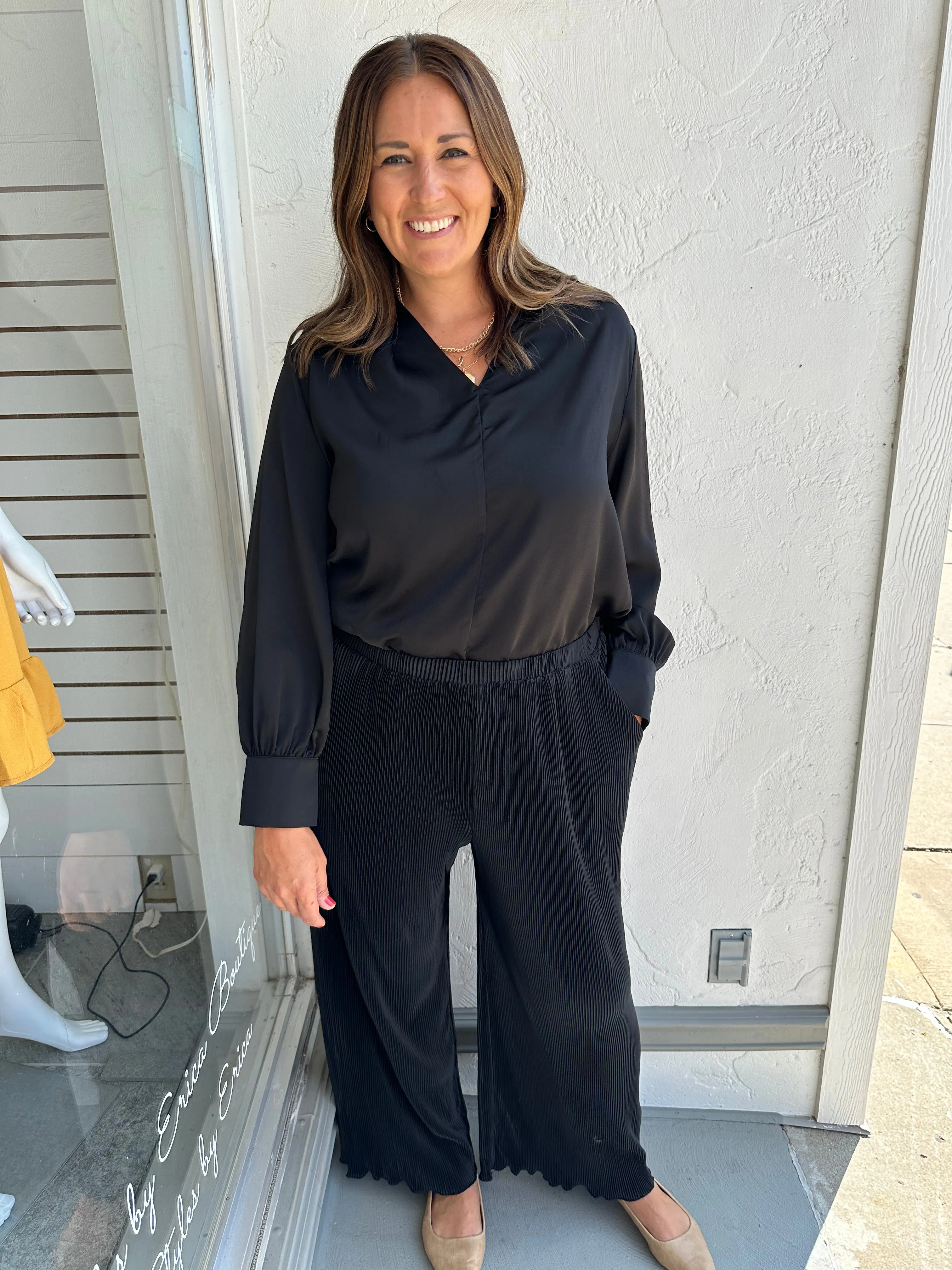 (Curvy) Pretty in Plisse Pants