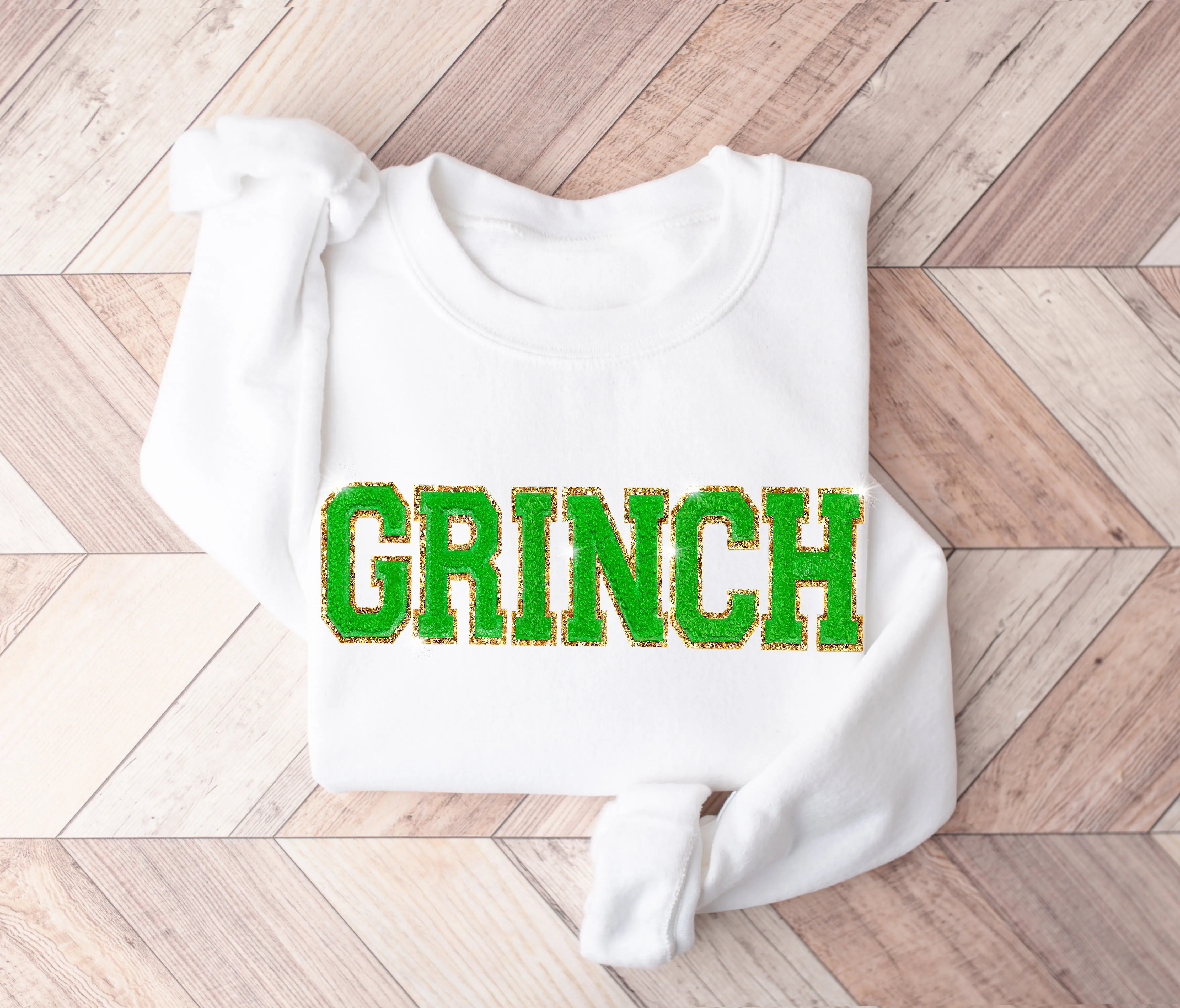 GRINCH Sweatshirt - White*
