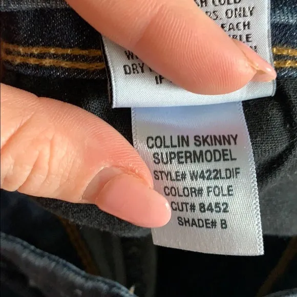 Hudson Collin Skinny Supermodel size 28