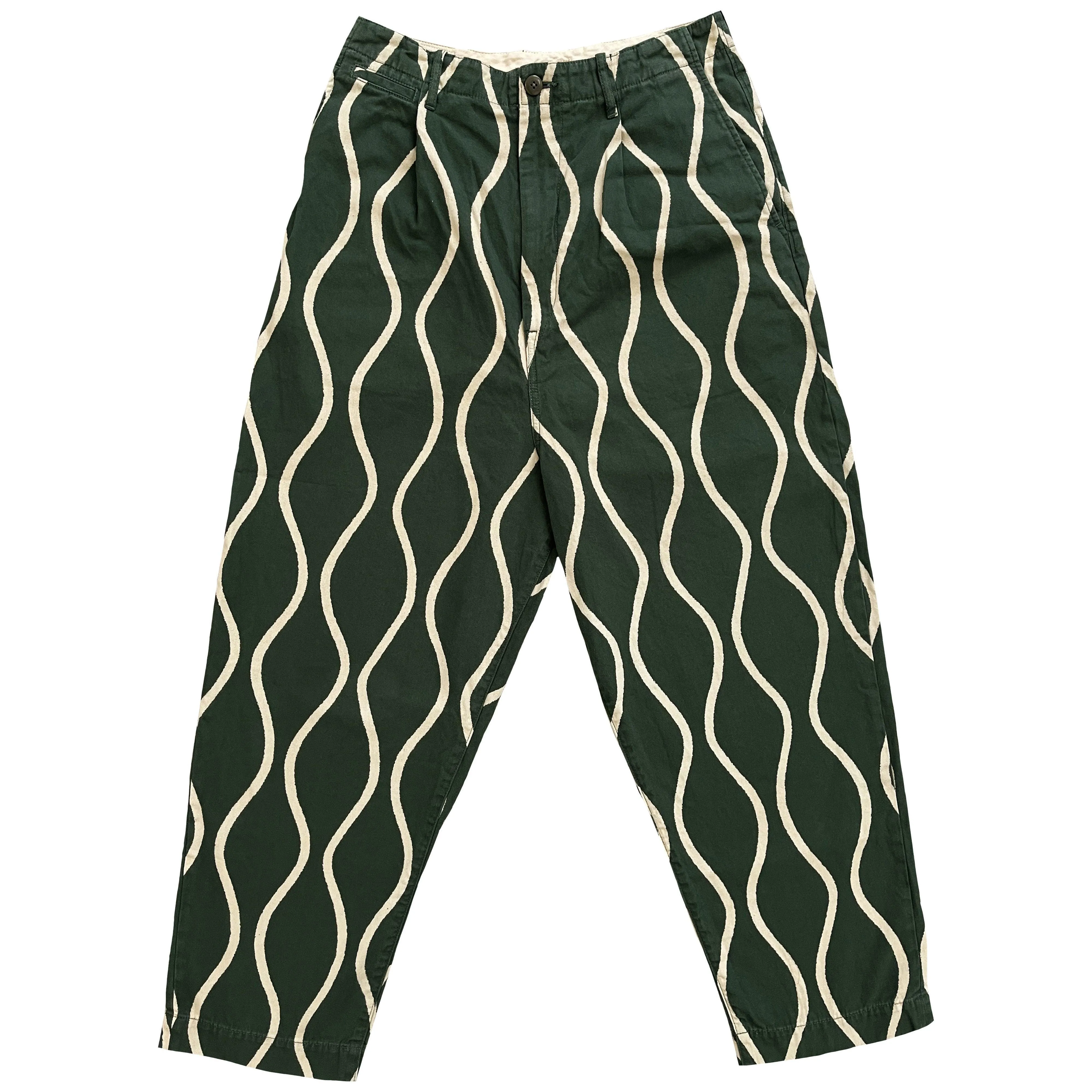 Kapital Drunk Stripe Easy Pants