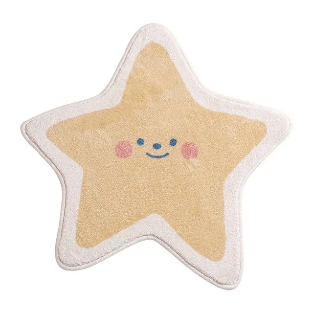 Kawaii Korean Style Shape Bath Mat