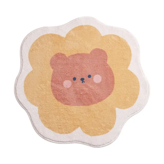 Kawaii Korean Style Shape Bath Mat