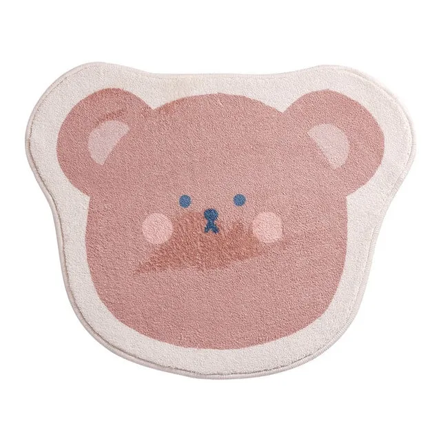 Kawaii Korean Style Shape Bath Mat