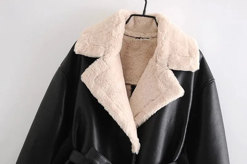 PREMIUM BLACK LEATHER AVIATOR JACKET