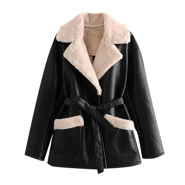 PREMIUM BLACK LEATHER AVIATOR JACKET