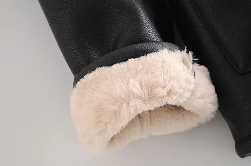 PREMIUM BLACK LEATHER AVIATOR JACKET