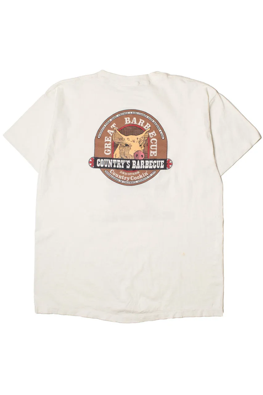 "Hog Wild" Country's Barbecue Graphic T-Shirt