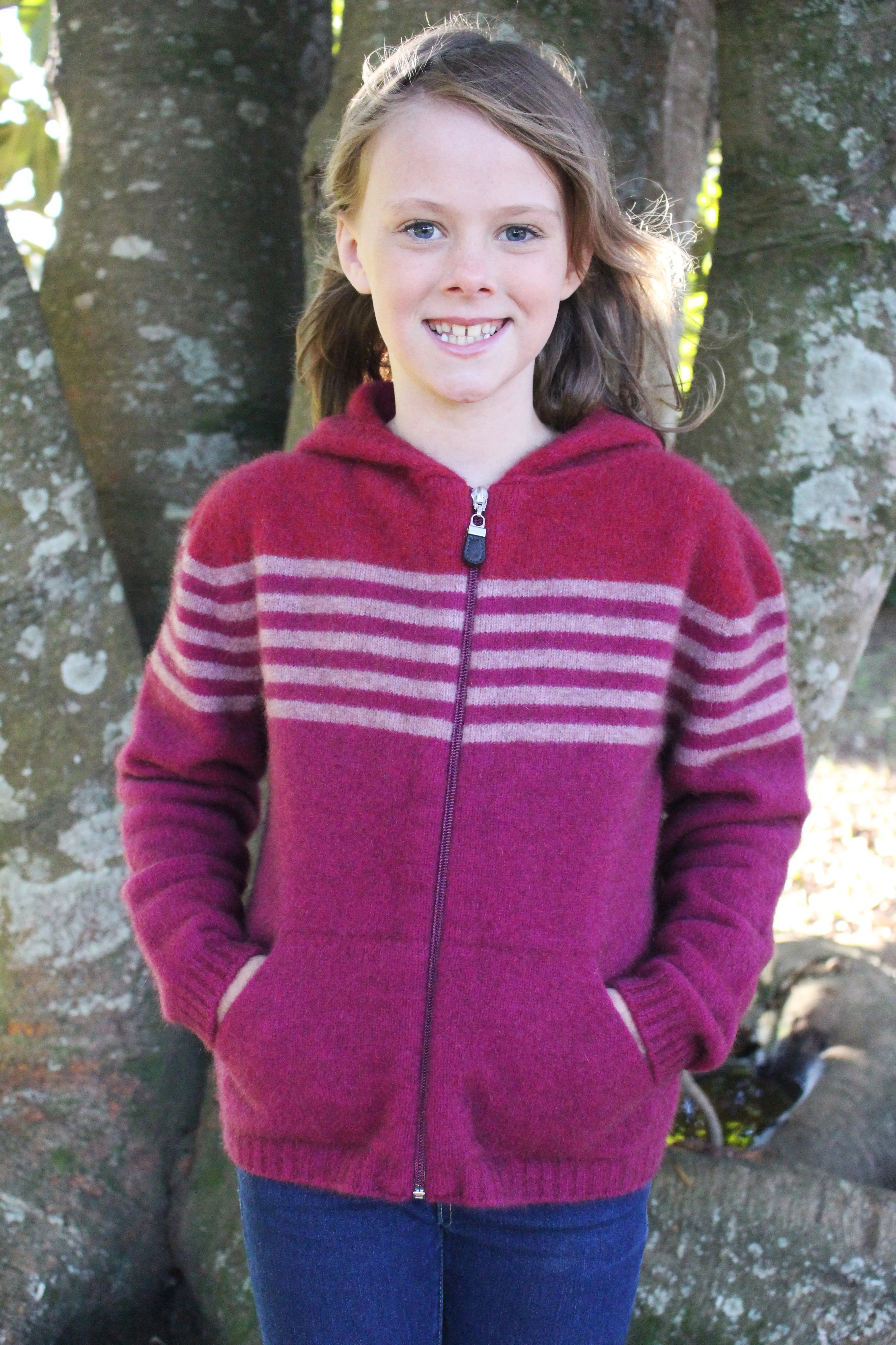 STRIPED HOODIE